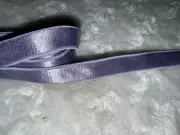 2 yards light lavender lingerie bra straps stretch satin shiny elastic 1/2" wide