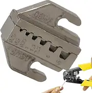 Wire Crimper Replacement Jaws | Crimping Die Set | Open Barrel Crimping Jaws, Multifunctional Crimping Tool Jaws, Crimping Tool Accessories, Electrical Crimping Jaws for Home Works