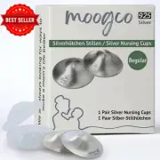 Original Silver Nursing Cups 925 Silver Nipple Shields Breastfeeding Newborn