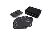 Paladone 8cm Batman Themed Playing Cards Kids Children Game w Storage Tin Black