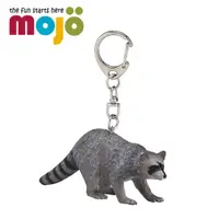在飛比找momo購物網優惠-【Mojo Fun】動物模型-浣熊鑰匙圈