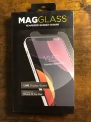 Magglass compatible with iPhone 13 Pro Max tempered glass screen protector