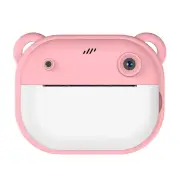 PULSE Instant Thermal Print Digital Camera Pink with 32GB TF