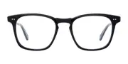 Garrett Leight ALDER BK Men's Glasses Black Size 50 - Private Health Rebate - Blue Light Block Available