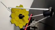 3d printed NASA's James Webb Space Telescope, JWST Mirror Painted