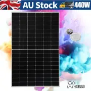 440W Fixed Solar Panel Home Mono Generator Caravan Camping Battery Charging AU