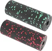 GANAZONO 2pcs Yoga Column Exercise Mats Leg Rollers for Muscles Yoga Mats Massage Roller Massage Device Rolling Massage Neck Massager Yoga Wheel Foam Exercise Roller Yoga Blocks Walker