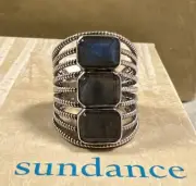 NWT Sundance Catalog Silver Labradorite “Tridescent Ring” Size 7 $148