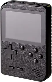 Retro Mini Game Machine,Handheld Game Console with 400 Classical FC Games 2.8-Inch Color Screen Support for TV Output , Gift Birthday for Kids, Adults (Red) (GameBlack-400)