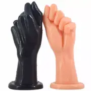 New Dildo Fist Monster Anal Big Hand Dong TPR Rubber Purple Flesh or Black