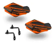 Powermadd Sentinel Handguards Guards Tri Mount Orange Black King Quad Vinson