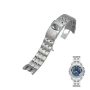 22mm Silver Color Steel Watch Bracelet For Swatch Irony Retrograde YRS400G