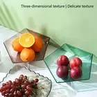 Dried Fruit Tray Non-slip Keep Tidy European Style Fruit Storage Plate Plastic