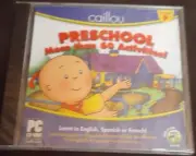 CAILLOU PC CD -ROM PRESCHOOL ACTIVITIES PBS LEARN IN ENGLISH SPANISH OR FRENCH
