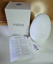 UNPLUG Meditation Ultrasonic Aromatherapy Diffuser Essential Oil Humidifier *NIB