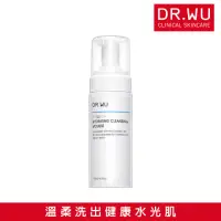 在飛比找momo購物網優惠-【DR.WU 達爾膚】玻尿酸保濕潔顏慕斯150ML