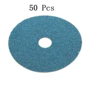 50Pcs 4.5"×7/8" 36 Grit Zirconia Resin Fiber Disc Grinding & Sanding Disc