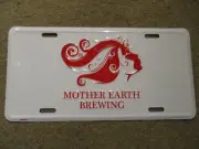 MOTHER EARTH BREWING North Carolina METAL TACKER SIGN craft beer brewery H