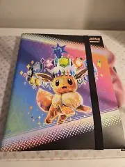 Pokemon Prismatic Evolutions Eevee Binder - BINDER ONLY - NO CARDS