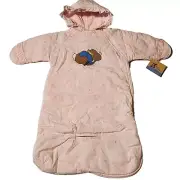 Beatrix Potter baby girl 3-6 months bunting sleeping bag Peter Rabbit New