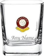 Knight Personalised Bradford City Football Club Mixer Glass