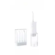 Electric Oral Irrigator 1400 Times/Min Portable Ultrasonic Teeth Flusher Water Pick Tooth Cleaner