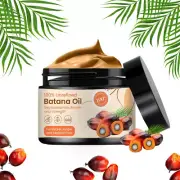 Raw Batana Oil for Hair Growth 100% Pure & Unrefined - Dr.Sebi Approved Ingre...