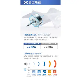 Panasonic國際牌 14吋 DC節能變頻立扇 電風扇 F-S14DMD【柏碩電器BSmall】