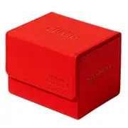 Ultimate Guard Sidewinder 100+ Xenoskin Monocolor Deck Box (Red)