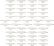 Generic 50x Disposable Collar Guard Anti-Sweat Pads Feel Cool And Dry All Day Peel And Stick Anti-Sweat Collar Pads, L