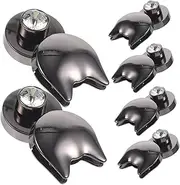 Hohopeti 6pcs Decorative Bag Locks Cat Shape Twisting Turn Locks Handbag Purse for Replacement