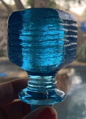 Empoli Genie Bottle Stopper Replacement Square Ribbed 3.8” RESIN