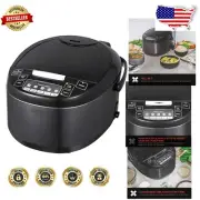 Versatile 12-Cup Rice Cooker & Slow Cooker: Includes Steamer Tray & Accessories