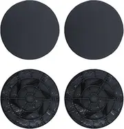 Outdoor Stepping Boards, Outdoor Path Stepping Stones | 4 Landscape Stepping Stones Outdoor Garden Walkway with Ground Pegs, Resin Stepping Stones for Garden Walkway