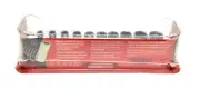 New Snap-on™ 1/4" drive 3/16" thru 9/16" 10-pc 6pt Semideep Socket Set 110TMSY