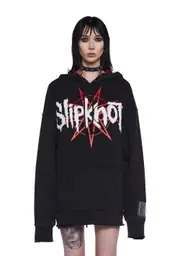 [Dolls Kill x Slipknot] Come Play Dying Graphic Hoodie