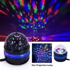 Rotating LED Galaxy Starry Night Light Projector Star Sky Moon Lamp Kids Bedroom