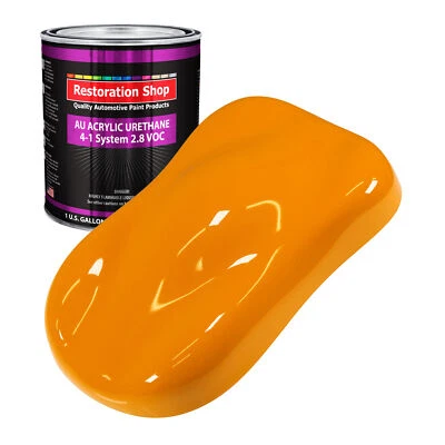Restoration Shop Speed Yellow Acrylic Urethane Gallon Only Auto Paint