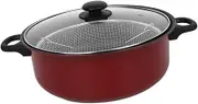 Nonstick Deep Frying Pan Oil Fryer Cooking Pot Milk Pan Deep Fryer Pot