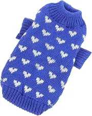 Yardwe Fashionable Dog Garment Dog Winter Sweater for Parties Photos and Daily Wear