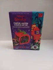 Box Candy Totally Spooky Pumpkin Lantern Scratch Art Set