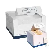 Clean Skin Club Towels & Swabs Set, Towels 25 count & Swabs 500pcs (Discontinued)