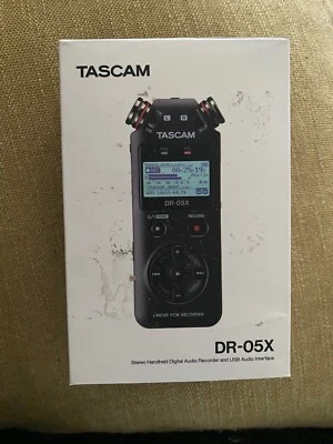NEW Tascam DR-05X Stereo Handheld Digital Audio Recorder & USB Audio Interface