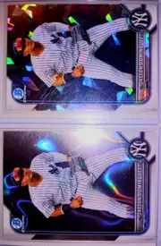 2022 BOWMAN CHROME JASSON DOMINGUEZ ATOMIC REFRACTOR RAYWAVE ROOKIE LOT /399 NY