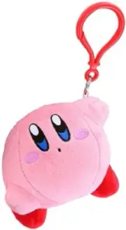 WB Little Buddy - Nintendo - Kirby's Adventure - Kirby 3.5" Dangling Plush