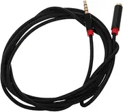 OSALADI Flexible 2m Audio Extension Lead 3.5mm Male to Female Headphone Cord Mic for Laptop Phone Connectivity