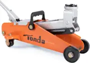 Floor Jack, 2 Ton (4,000 Lb) Portable Hydraulic Car Lift Jack, Orange