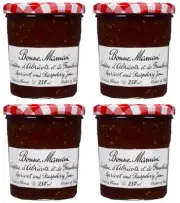 Bonne Maman Jam Apricot And Raspberry 250 ml (4 Pack)