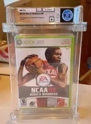 Kevin Durant 1st COVER WATA 9.2 A NCAA March Madness 08 XBOX 360 Debut Texas KD