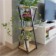 Flower Stand,Flower Pot Storage Rack,Metal Plant Rack,Multi-Function Tray Placement,Suitable for Living Room(Color5,100x30x30cm)